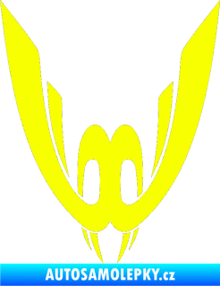 Samolepka Kapota 024 Fluorescentní žlutá