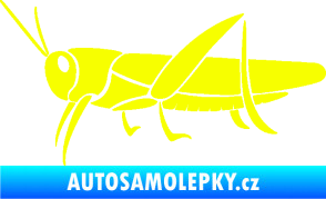 Samolepka Kobylka 002 levá Fluorescentní žlutá