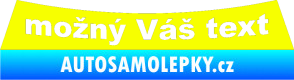 Samolepka Lada 2101 - přední Fluorescentní žlutá