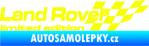 Samolepka Land Rover limited edition pravá Fluorescentní žlutá