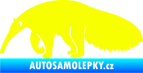 Samolepka Mravenečník 001 levá Fluorescentní žlutá