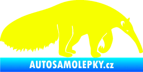 Samolepka Mravenečník 001 pravá Fluorescentní žlutá