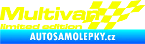 Samolepka Multivan limited edition pravá Fluorescentní žlutá