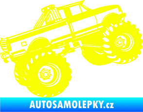 Samolepka Off Road 003 pravá Fluorescentní žlutá