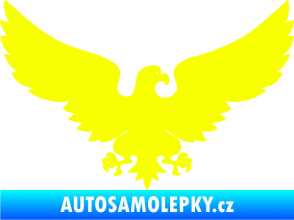 Samolepka Orlice 001 pravá Fluorescentní žlutá