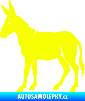 Samolepka Osel 008 levá Fluorescentní žlutá