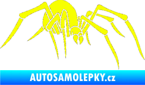 Samolepka Pavouk 002 - pravá Fluorescentní žlutá