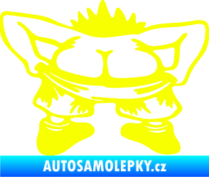 Samolepka Polib mi 003 Fluorescentní žlutá