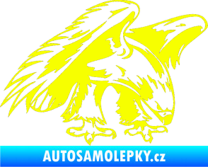 Samolepka Predators 001 pravá orel Fluorescentní žlutá