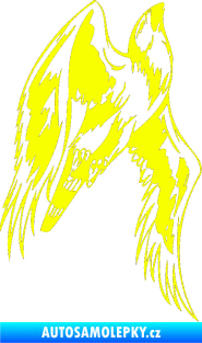 Samolepka Predators 011 pravá Fluorescentní žlutá