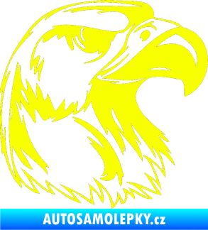 Samolepka Predators 014 pravá Fluorescentní žlutá