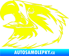 Samolepka Predators 020 levá Fluorescentní žlutá