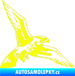 Samolepka Predators 026 pravá Fluorescentní žlutá