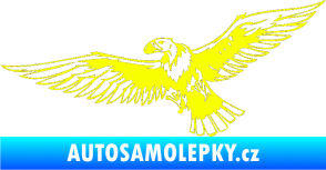 Samolepka Predators 028 levá sup Fluorescentní žlutá