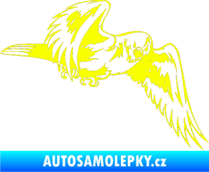 Samolepka Predators 036 pravá Fluorescentní žlutá