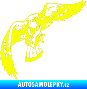 Samolepka Predators 041 pravá Fluorescentní žlutá
