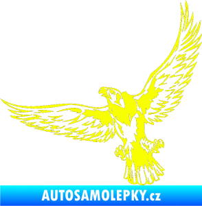Samolepka Predators 044 levá Fluorescentní žlutá