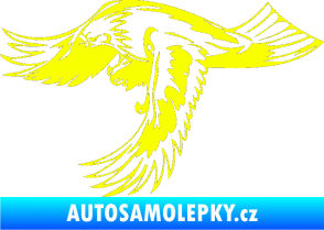 Samolepka Predators 048 levá Fluorescentní žlutá