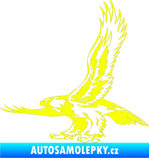 Samolepka Predators 068 levá Fluorescentní žlutá