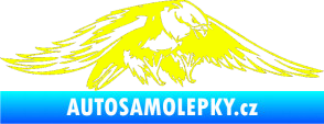Samolepka Predators 074 pravá Fluorescentní žlutá
