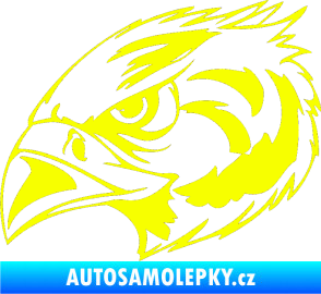 Samolepka Predators 084 levá Fluorescentní žlutá