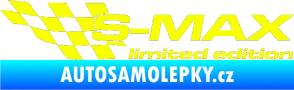 Samolepka S-MAX limited edition levá Fluorescentní žlutá