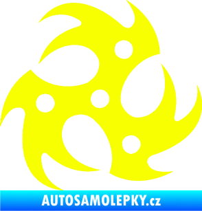 Samolepka Samolepka na víčko od nádrže 005 Fluorescentní žlutá