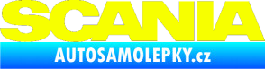 Samolepka Scania Fluorescentní žlutá