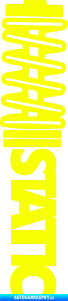 Samolepka Static 002 JDM styl Fluorescentní žlutá