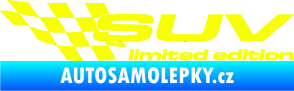 Samolepka SUV limited edition levá Fluorescentní žlutá