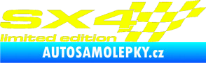 Samolepka SX4 limited edition pravá Fluorescentní žlutá