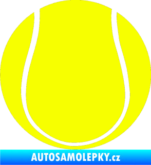 Samolepka Tenisový míček Fluorescentní žlutá