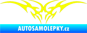 Samolepka Tetování 001 Fluorescentní žlutá