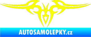 Samolepka Tetování 006 Fluorescentní žlutá