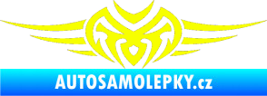 Samolepka Tetování 013 Fluorescentní žlutá