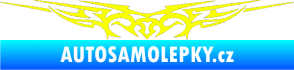 Samolepka Tetování 015 Fluorescentní žlutá