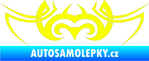 Samolepka Tetování 026 Fluorescentní žlutá