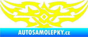 Samolepka Tetování 037 Fluorescentní žlutá