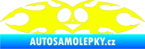 Samolepka Tetování 038 Fluorescentní žlutá