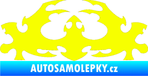 Samolepka Tetování 039 Fluorescentní žlutá