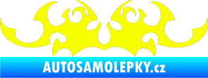 Samolepka Tetování 040 Fluorescentní žlutá