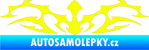 Samolepka Tetování 043 Fluorescentní žlutá