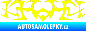Samolepka Tetování 047 Fluorescentní žlutá