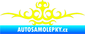 Samolepka Tetování 051 Fluorescentní žlutá