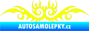 Samolepka Tetování 052 Fluorescentní žlutá