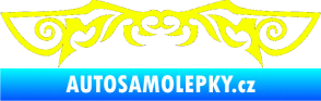Samolepka Tetování 054 Fluorescentní žlutá