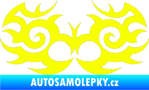 Samolepka Tetování 056 Fluorescentní žlutá