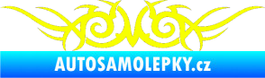 Samolepka Tetování 058 Fluorescentní žlutá