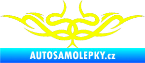Samolepka Tetování 061 Fluorescentní žlutá