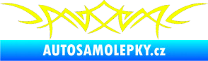 Samolepka Tetování 068 Fluorescentní žlutá